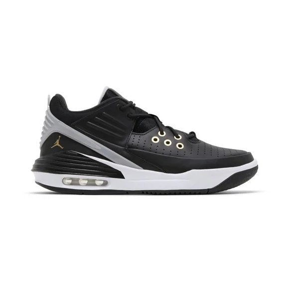 Nike Air Jordan Max Aura 5 Black/White/Gold DZ4353-017 Men's size: 9 *NO BOX LID - Picture 2 of 6